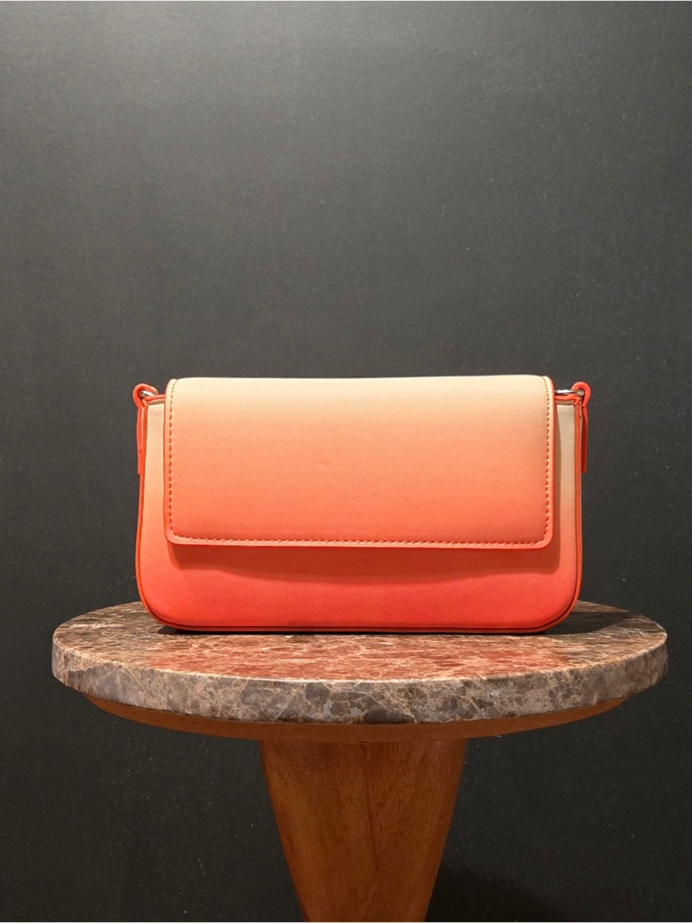 mango | gradient shoulder bag | orange | mini bag | tiny bag | clutch